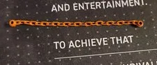 LEGO 1990s Brown Chain 21 Links 16-17L 30104 For Rock Raiders / Ninja / Hogwarts