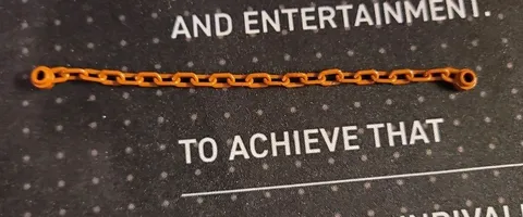 LEGO 1990s Brown Chain 21 Links 16-17L 30104 For Rock Raiders / Ninja / Hogwarts