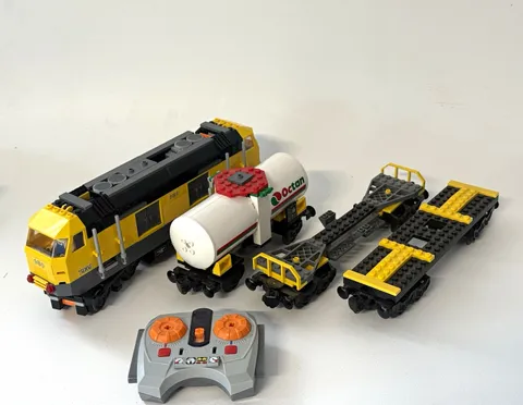 LEGO City 7939 Cargo Train Battery Powered Remote Control Set w/ Instructions