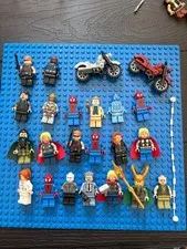 LEGO Marvel Super Heroes Minifigures Lot of 21 sold as shown