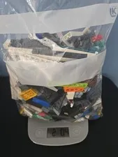 Assorted Miscellaneous LEGO Pieces Mixed Lot 2 Lb