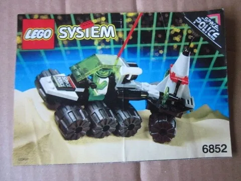 Lego System Building Instructions Instruction 6853 Space Police