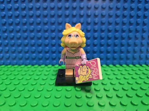 Lego Miss Piggy Minifigure Muppets Collectible Series 71033 CMF Disney Lot Rare 