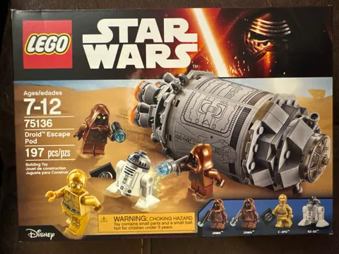 LEGO Star Wars 75136 Droid Escape Pod. New. Sealed.