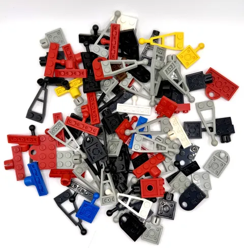 LEGO Large Mixture Lot Plates/Wedges/Technic Parts inv.640