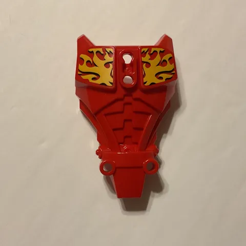 LEGO Hero Factory Full Torso Armor 98569pb02 with Yellow Flames (Furno)