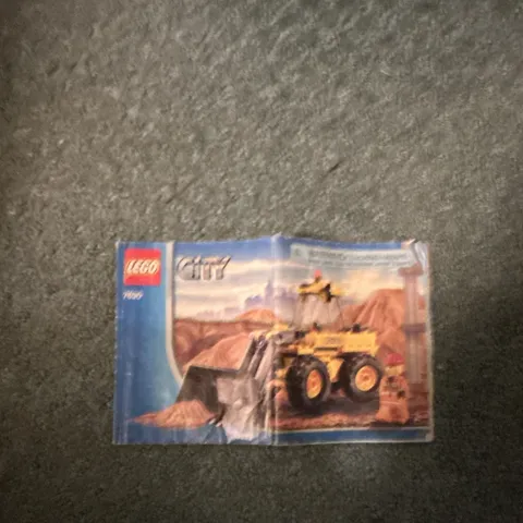 LEGO City 7630 Construction Loader Set w/ Instructions, Incomplete, Polybag