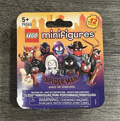 LEGO Minifigures Spider-Man Across the Spider-Verse 71050 Mystery Foil Pack