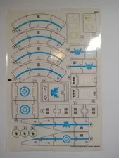 LEGO STICKER SHEET for 70709 Galactic Titan, New & Genuine! 2013
