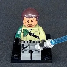 LEGO Star Wars Kanan Jarrus Dark Brown Hair minifigure Rebels 75053 75084 sw0602