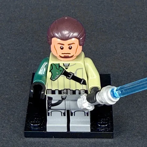 LEGO Star Wars Kanan Jarrus Dark Brown Hair minifigure Rebels 75053 75084 sw0602