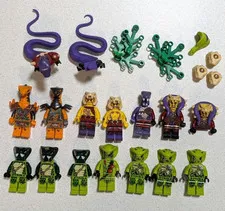 LEGO Ninjago Snake Tribe Minifigure Lot