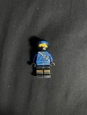 LEGO NINJAGO Blue Ninja Minifigure Black Legs Blue Hood No Accessories