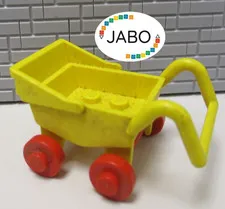 (E5/26) LEGO Fabuland fabad3c01 Pushchair Yellow 3602