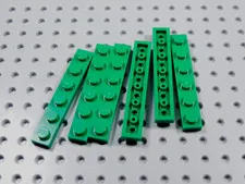 LEGO Lot of 6 Green 1x6 Plates BM