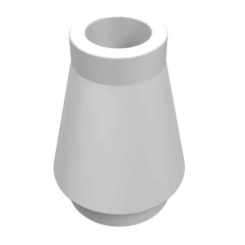 LEGO Part 4589 - Cone 1 x 1 [No Top Groove] - Pick Your Color
