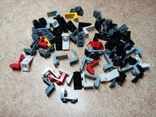 LEGO BULK LOT OF 64 BRACKET INVERTED 1X1 1X2 #73825 MIXED COLORS