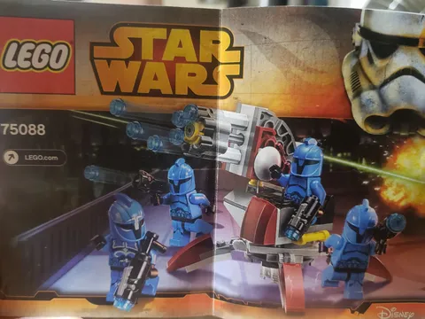 LEGO 75088 Senate Commando Troopers Star Wars 100% Complete, No Box 