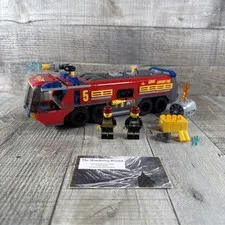 LEGO City: Airport Fire Truck 60061 100% Complete No Manual/Box Assembled