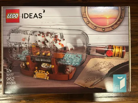NEW LEGO Ideas 92177 Ship in a Bottle RETIRED Leviathan Ship NIB SEALED