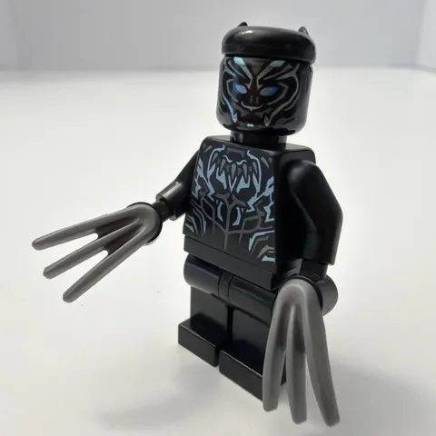 LEGO® Black Panther Minifigure - Super Heroes Marvel Claws T'Challa sh0478