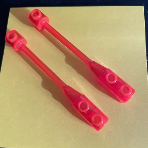 LEGO Translucent LEGO Light & Sound “fiber optic” light beam elements