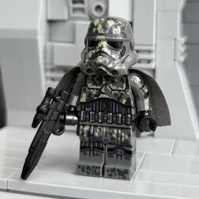 LEGO Star Wars Mimban Stormtrooper Minifigure *CUSTOM* Not Real Lego