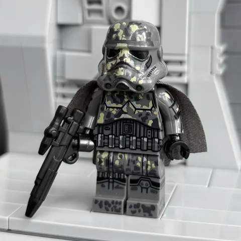 LEGO Star Wars Mimban Stormtrooper Minifigure *CUSTOM* Not Real Lego