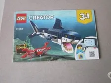 Lego Building Instructions Instruction Creator 31088 Shark Shark