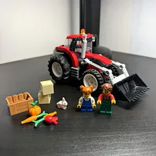 LEGO City Tractor 60287 100% complete Great Condition