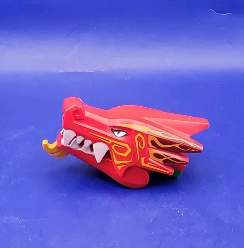 Lego Ninjago Legacy 71701 Kai's Fire Dragon - Head Replacement 