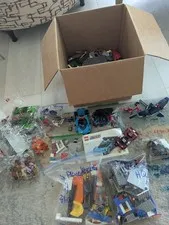 LEGO 7lb LBs Pounds Random Pieces Building Minifigures Sealed Bags  Etc!