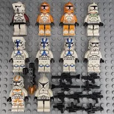 Lego Star Wars Minifigures Lot Clone Troopers