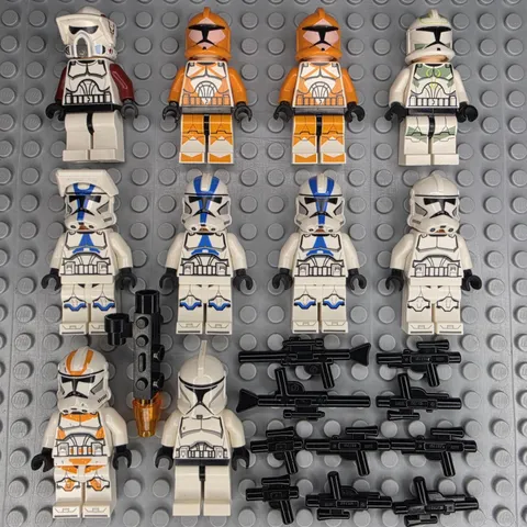 Lego Star Wars Minifigures Lot Clone Troopers
