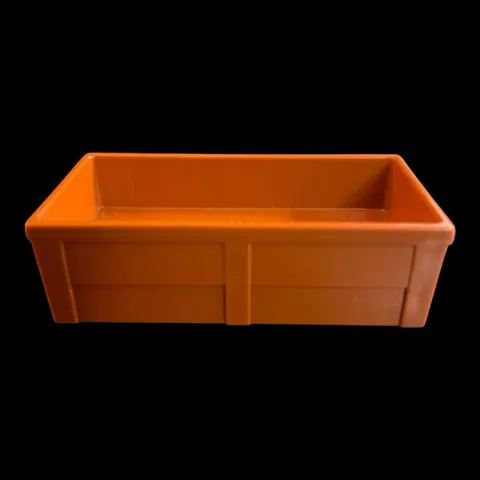 Duplo  - brown box trough - 2X4- combined shipping (MISC28)