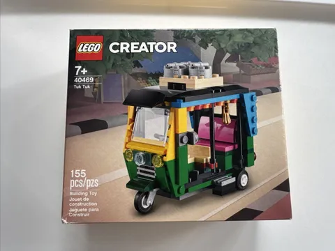 LEGO CREATOR: Tuk Tuk (40469) New in Box Rare Retired Sealed