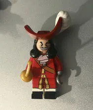 LEGO Captain Hook Minifigure Disney Minifigures Series w/ all accessories