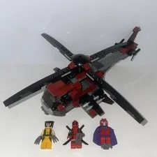 Lego Marvel Wolverine’s Chopper Showdown 6866 complete 