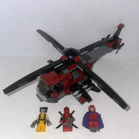 Lego Marvel Wolverine’s Chopper Showdown 6866 complete 