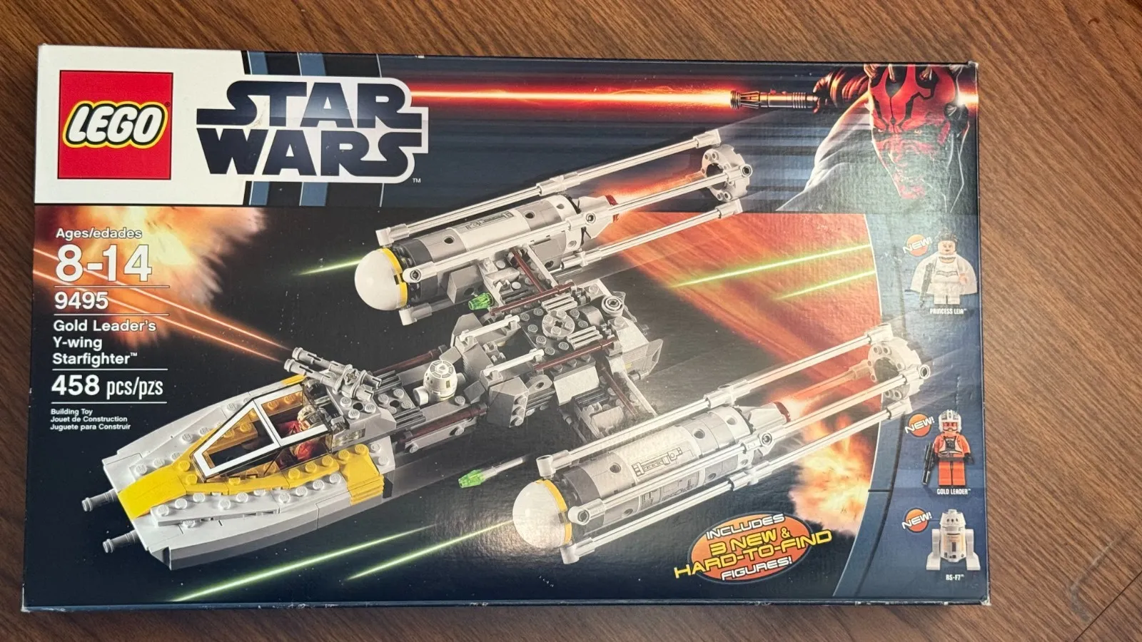 LEGO Star Wars Gold Leader's Y-Wing Starfighter (Set #9495) — In Original Box