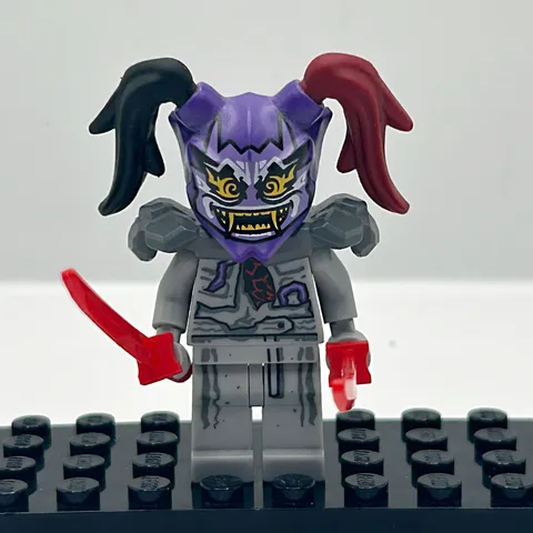 LEGO Ninjago Bricktober 2018 Harumi Oni Mask of Hatred Minifigure Authentic EUC