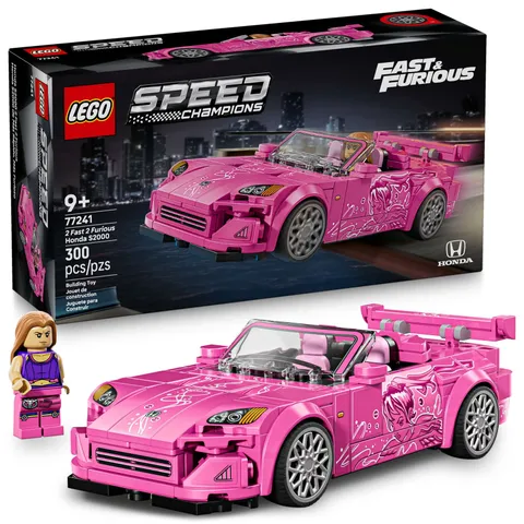 LEGO Speed Champions Honda S2000 Race Car Building Set 77241