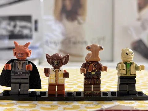 LABRIA KABE HAMMERHEAD HRCHEK KAL FAS LEGO MINIFIG star wars creature alien lot