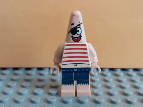 Lego 3817 - Patrick Star Minifigure - Used
