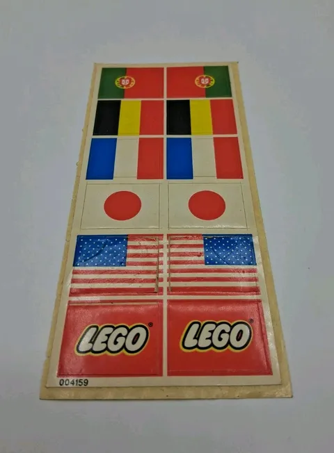Vintage LEGO 004159 Sticker Sheet for Sets 939-1, 940-1