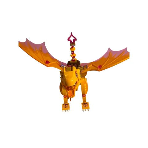 Lego Elves 41175 Zonya Bright Light Orange Dragon Only Fire Dragon’s Lava Cave
