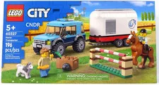 Lego City SEALED SET 60327 Horse Transporter SUV & Trailer 2 minifigures and dog