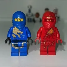 LEGO NINJAGO DX Jay and NRG Kai Lot Star Wars parts and figs