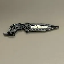 Lego Bionicle 64263 Wing Black White Replacement Part Piece