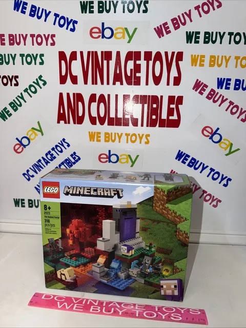 LEGO Minecraft 21172: The Ruined Portal (Brand New / NEVER OPENED) 🔥